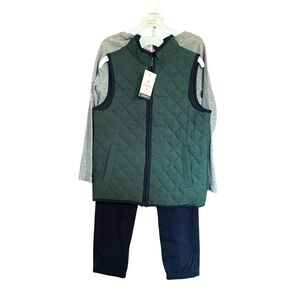 Aspen kids 3 piece set outfit long sleeve size 7/8 new